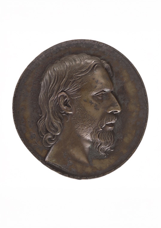 A bronze-medal profile