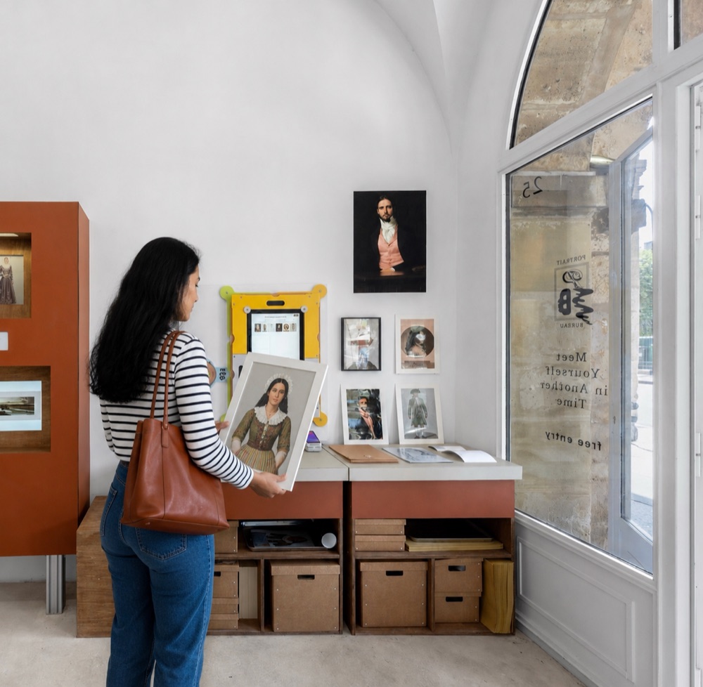 Your portrait, printed on site